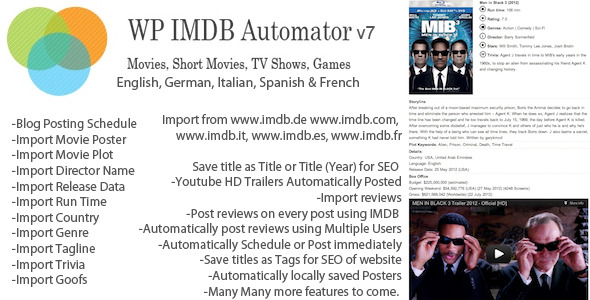 WP IMDB Automator